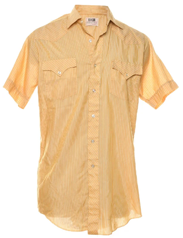 Autumn Selection Striped Shirt - M
