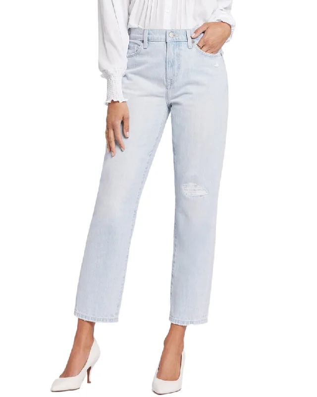 High-end Customization NYDJ Charlotte London Eye Relaxed Jean