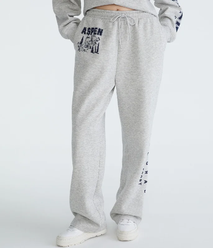 Aeropostale Peanuts | Aéropostale Snoopy Aspen Straight Leg Sweatpants