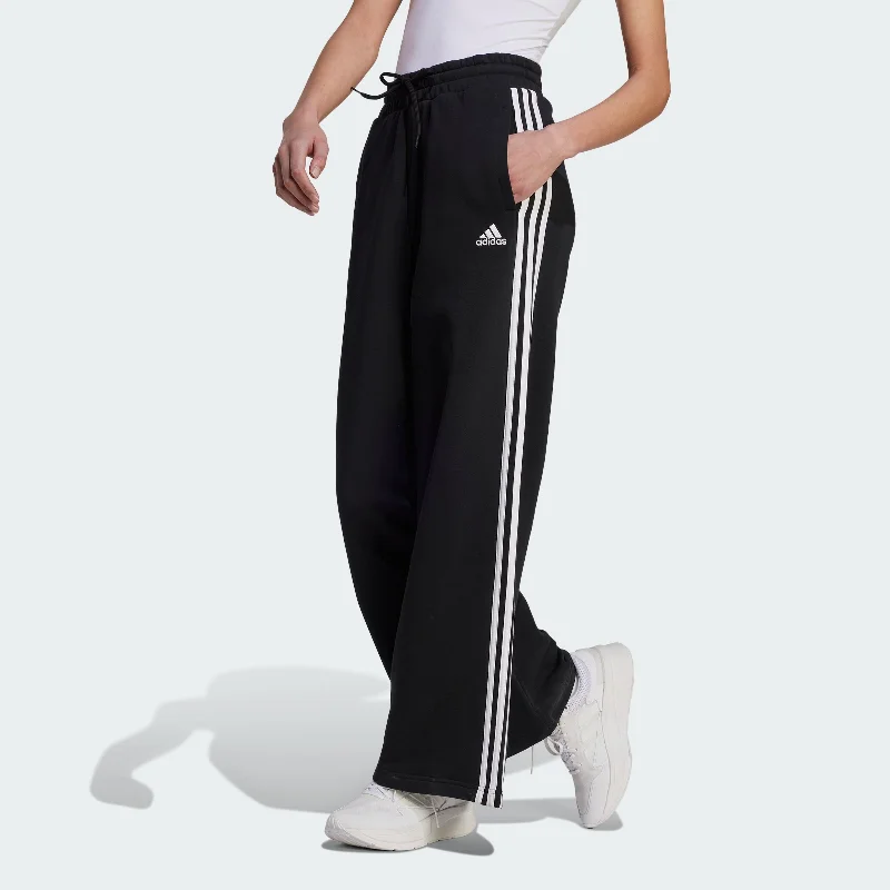 Women's adidas Essentials 3-Stripes French Terry Wide Pants