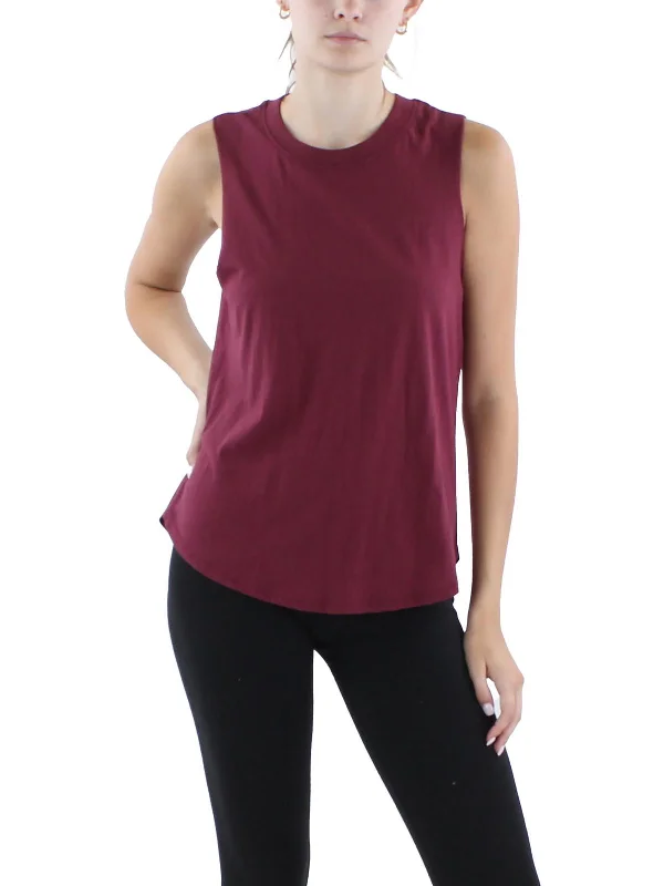 Womens Knit Cotton Tank Top