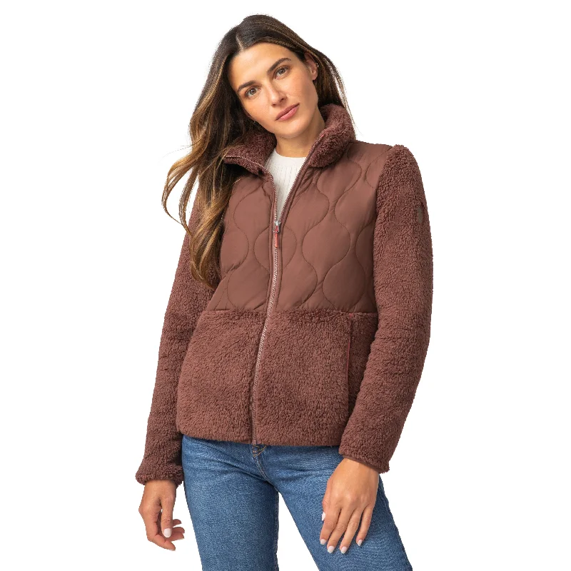 Bright Colors Free Country Women's Sierra Butter Pile Hybrid Jacket