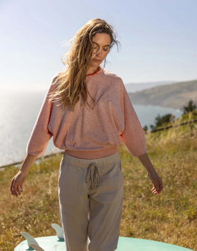Lazy Home Anneke Supersoft Dolman: Lt. Henna Heather