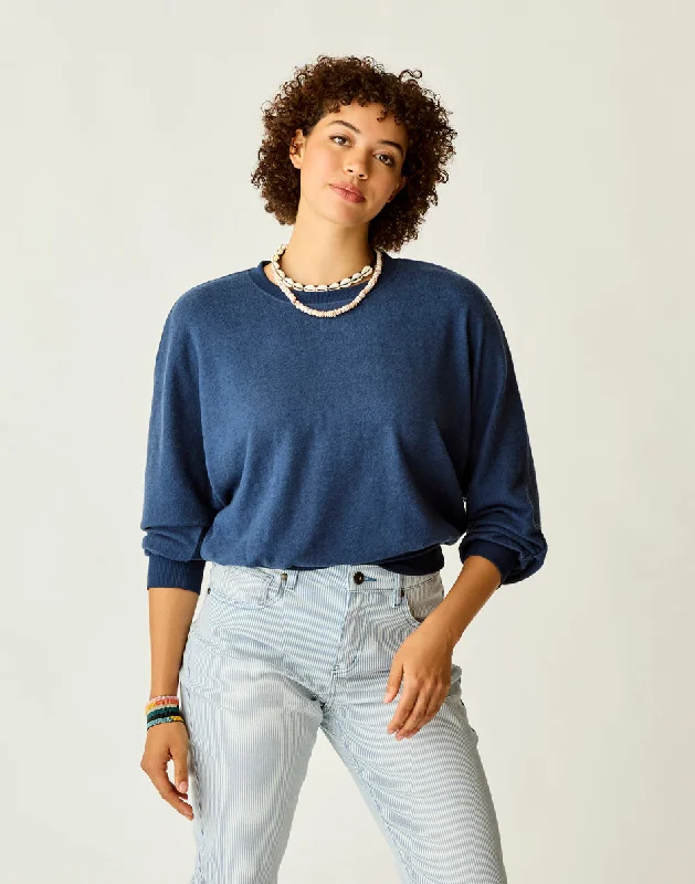 Multifunctional Style Anneke Supersoft Dolman: Navy Heather
