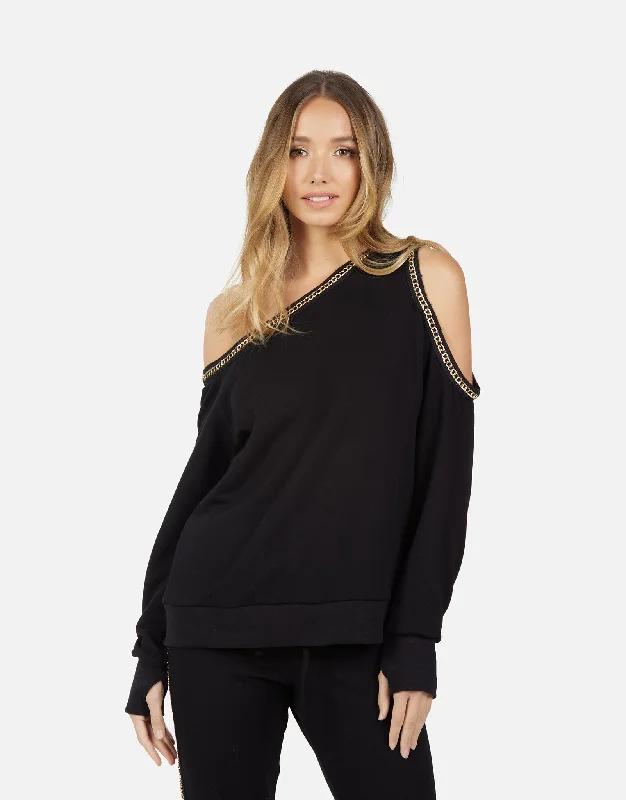 Classic Style Glendon Pullover w/ Chain Tape