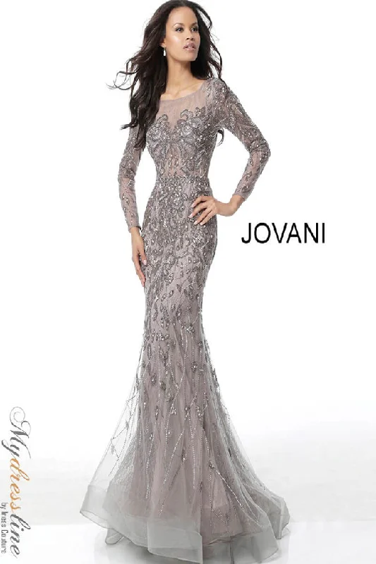 Single-shoulder Neck Design Jovani 58110