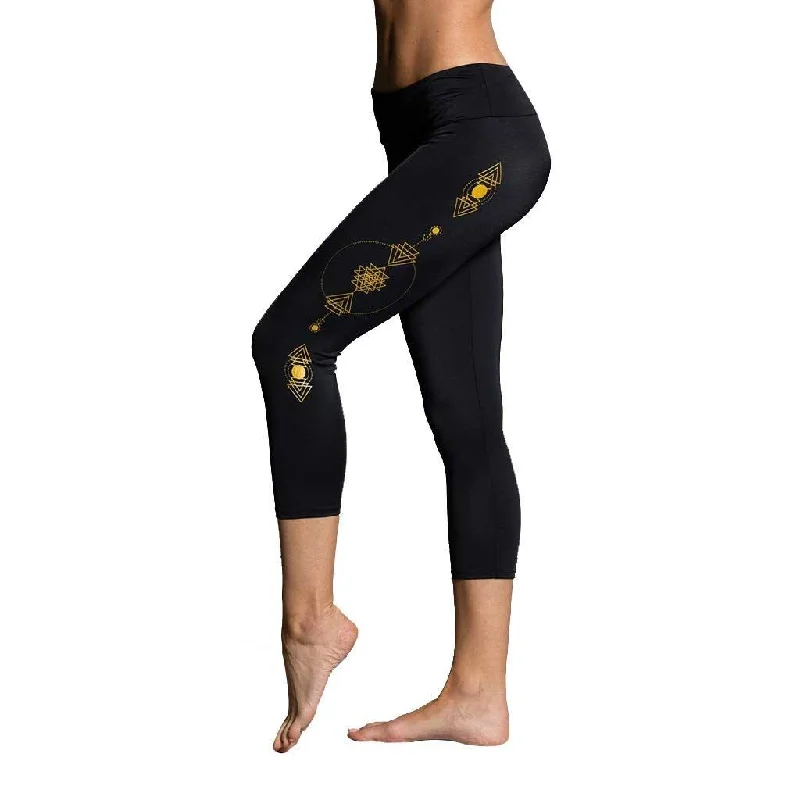 Fashion Pioneer Onzie Hot Yoga Venice Capri 290 Bling